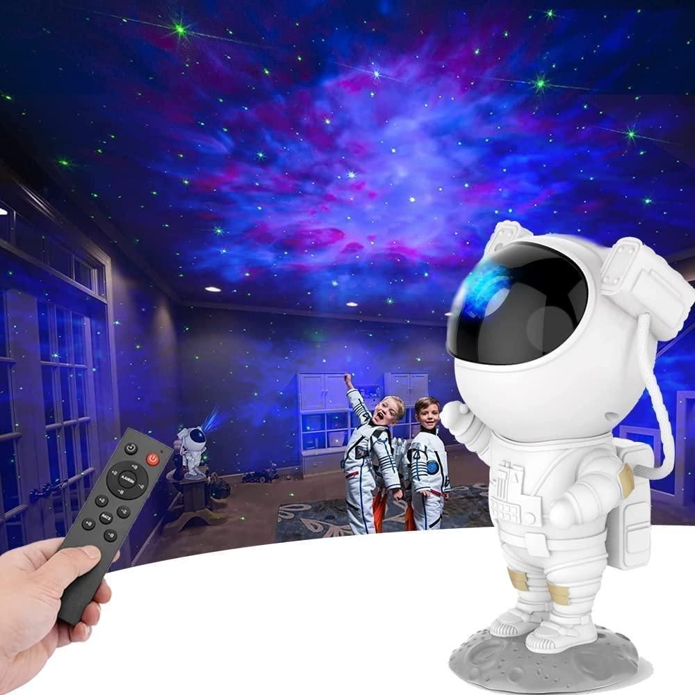 Astronaut Galaxy Projector - 360 Magnetic Head Rotation, Remote Control - AVIKARLO