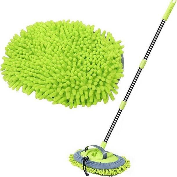 Extendable Mop with Long Reach Handle - AVIKARLO