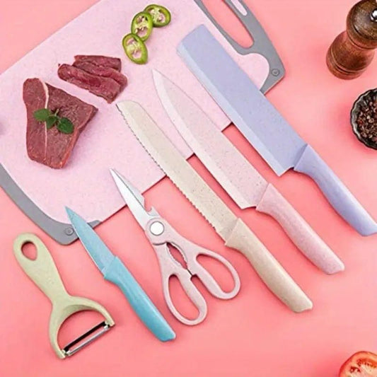 Colorful Kitchen Knife Set - AVIKARLO