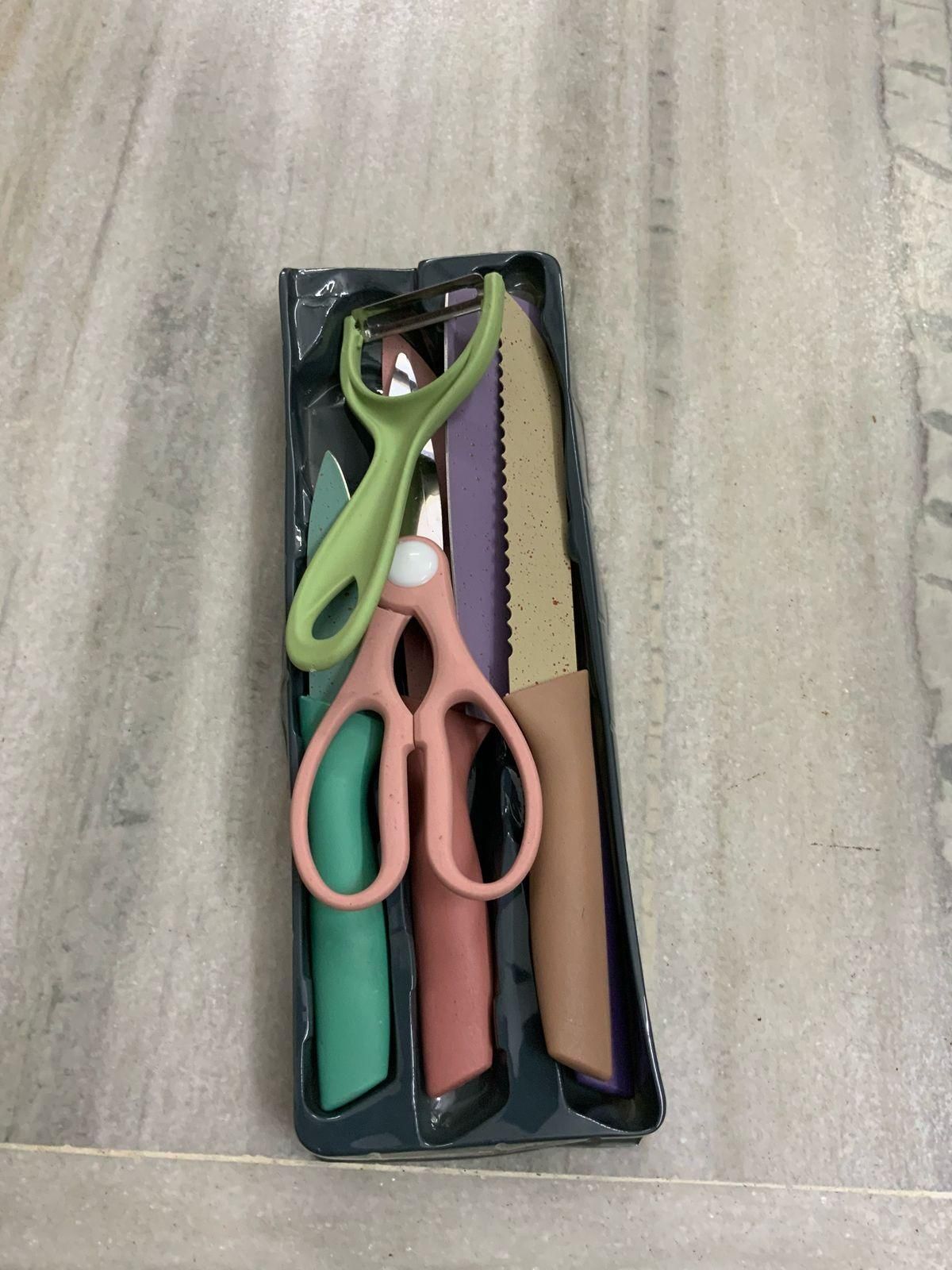 Colorful Kitchen Knife Set - AVIKARLO