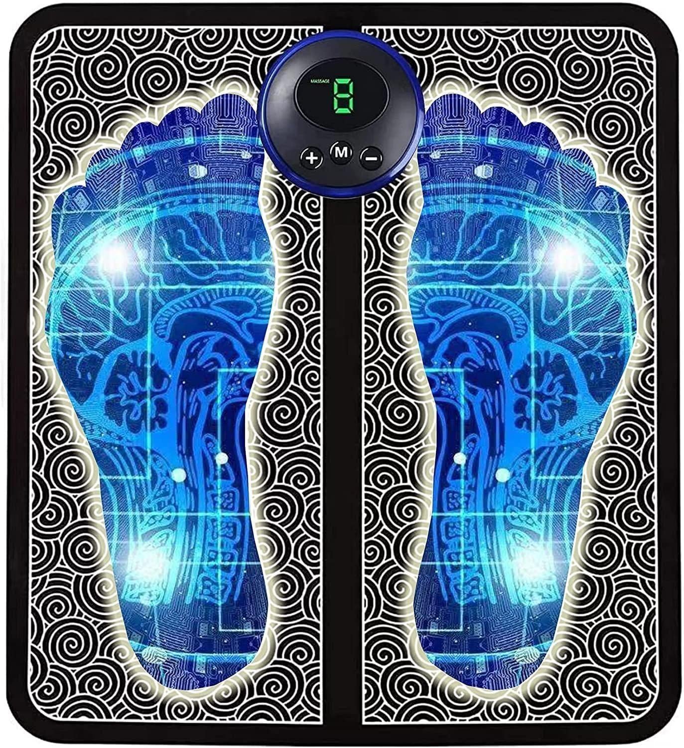 Vibrating Bubble Electric Ems Foot Massager Pad - AVIKARLO
