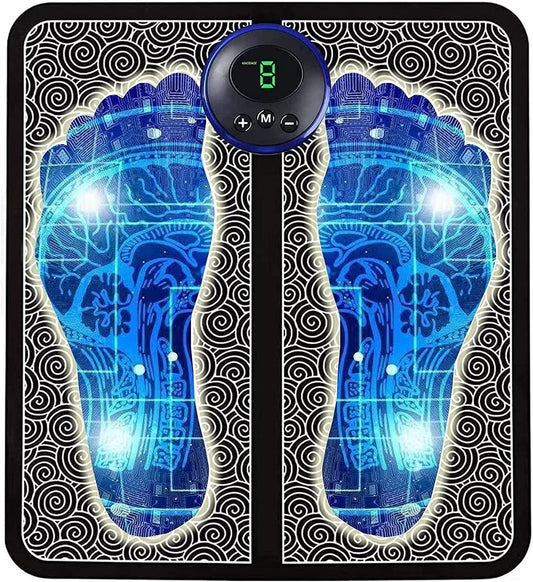 Vibrating Bubble Electric Ems Foot Massager Pad - AVIKARLO