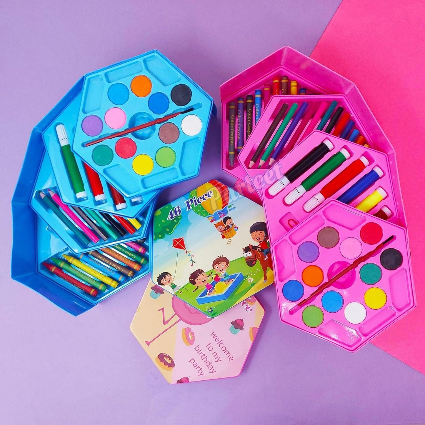 46 Piece Art Set - AVIKARLO