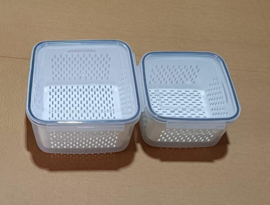 Kitchen Food Storage Containers Set (Pack of 2) - AVIKARLO