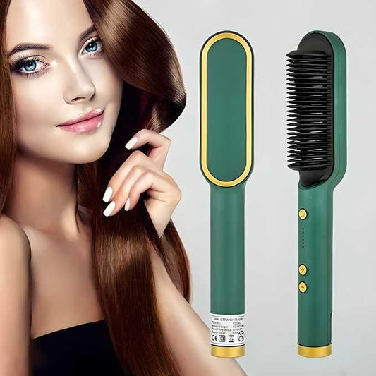 Professional Electric Hair Straightener Comb Brush - AVIKARLO