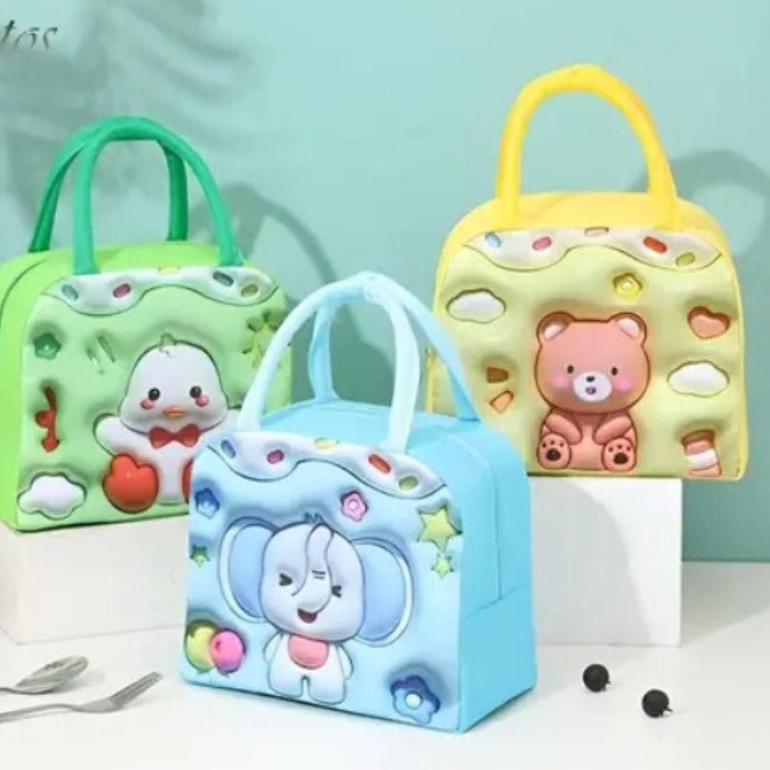 3D Cartoon Lunch Bag For Kids - AVIKARLO