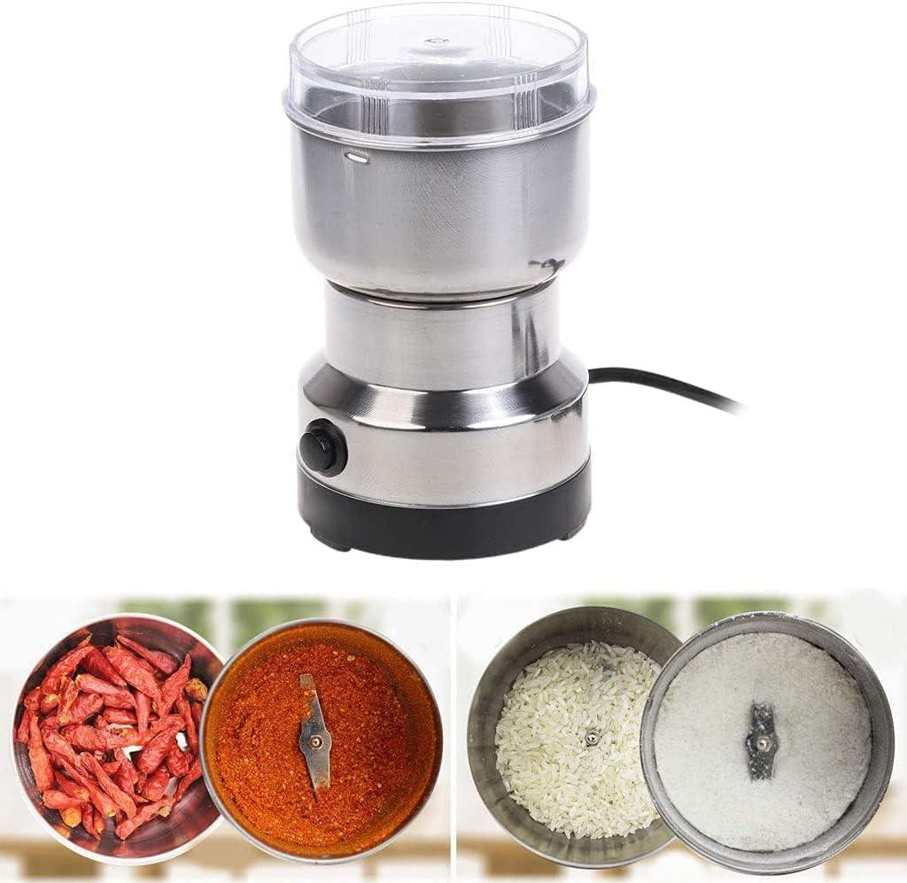 Electric Smash Machine, Multifunction Small Food Grinder Grain Grinder, Portable Coffee Bean Grinder - AVIKARLO