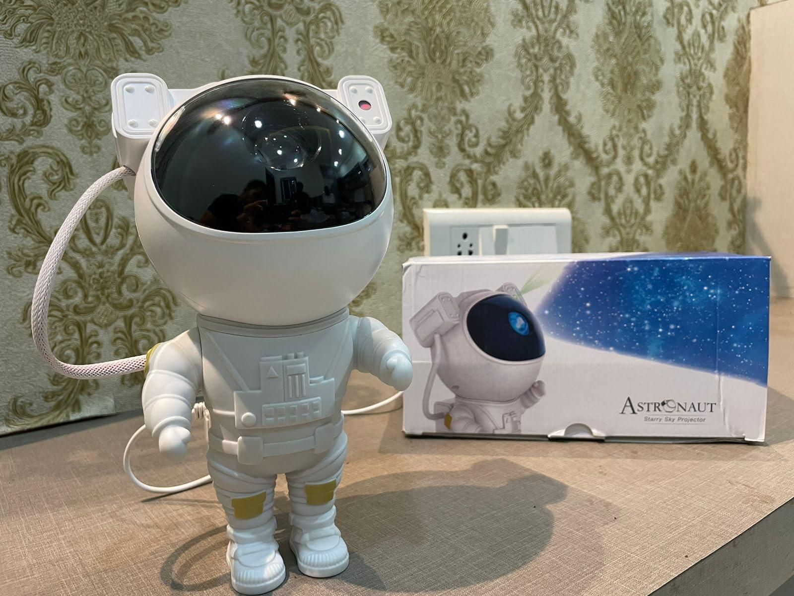 Astronaut Galaxy Projector - 360 Magnetic Head Rotation, Remote Control - AVIKARLO
